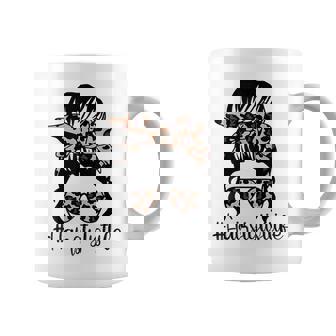 Hairstylist Lifes Mom Messy Bun Funny Mothers Day Coffee Mug - Thegiftio