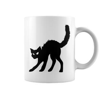 Halloween Black Cat Witches Pet Design Coffee Mug - Seseable