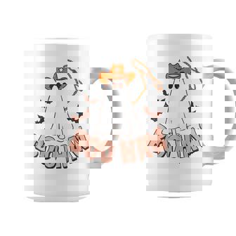 Halloween Boo Haw Ghost Funny Cowboy Cowgirl Western Coffee Mug - Thegiftio