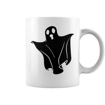 Halloween Creepy Ghost Black Design For You Coffee Mug - Seseable