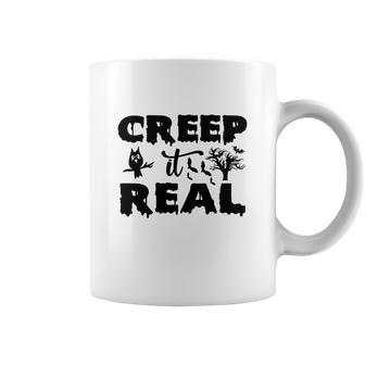 Halloween Owl Creep It Real Coffee Mug - Seseable