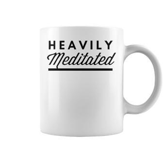 Heavily Meditated V3 Coffee Mug - Seseable