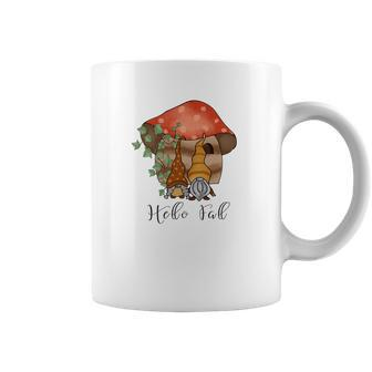 Hello Fall Mushroom Sweater Season Coffee Mug - Seseable