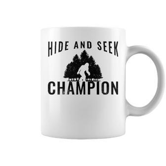 Hide And Seek Champion Tshirt Funny Bigfoot Tee Coffee Mug - Monsterry DE