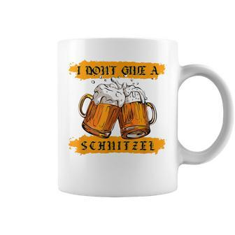 I Dont Give A Schnitzel Oktoberfest V2 Coffee Mug - Thegiftio UK