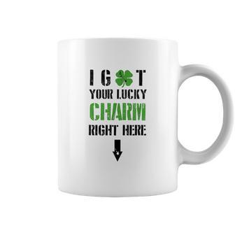 I Got Your Lucky Charm Right Here St Pattys Day V2 Coffee Mug - Thegiftio UK