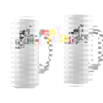 I Love My Girlfriend - I Red Heart My Girlfriend Gf Coffee Mug - Thegiftio