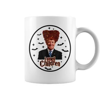 I-Smell-Children Anti-Joe Biden Funny Witches Halloween 2022 Coffee Mug - Thegiftio UK