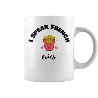 I Speak French Fries V2 Coffee Mug - Seseable