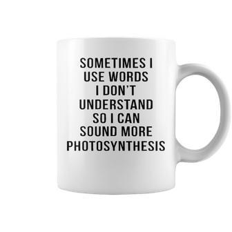 I Use Words I Dont Understand V2 Coffee Mug - Seseable