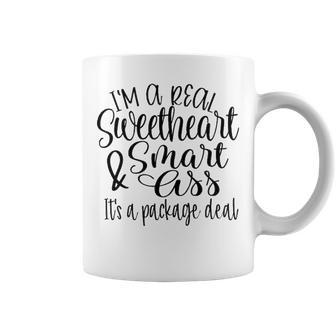 Im A Real Sweetheart Coffee Mug - Seseable