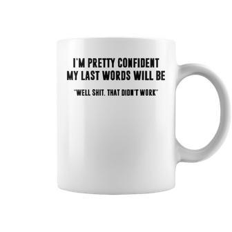Im Pretty Confident V2 Coffee Mug - Seseable