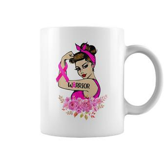Im The Storm Strong Women Breast Cancer Warrior Pink Ribbon Coffee Mug - Thegiftio UK