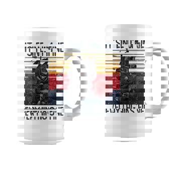 Its Fine Im Fine Everythings Fine Nerdy D20 Dungeon Cat Coffee Mug - Thegiftio