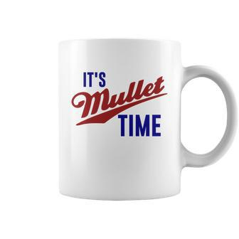 It’S Mullet Time Funny Redneck Mullet Coffee Mug - Monsterry