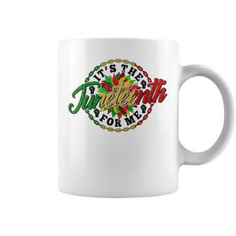 Its The Junenth For Me Free-Ish Since 1865 Independence Coffee Mug - Thegiftio UK