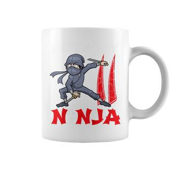 Kids 11 Year Old Gifts 11Th Birthday Ninja Funny For Boy Party Coffee Mug - Thegiftio UK