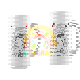 Kids 5Th Grade Pirate Teacher Funny Halloween Student Skull Boys Coffee Mug - Thegiftio