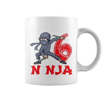 Kids 6 Year Old Gifts 6Th Birthday Ninja Funny For Boy Party Coffee Mug - Thegiftio UK