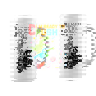 Kids 6 Years Old Im Ready To Crush 6 T Rex Dinosaur 6Th Birthday Coffee Mug - Thegiftio