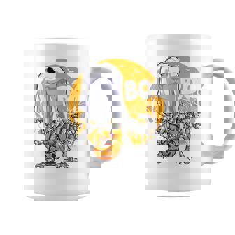 Kids Ghost Dinosaur Skeleton Funny Boo Halloween Boys Kid Pumpkin Coffee Mug - Thegiftio