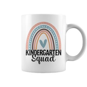 Kindergarten Squad Back To School Rainbow Teacher Boys Girls Coffee Mug - Thegiftio UK