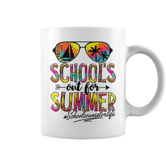 Last Day Of School Schools Out For Summer School Counselor Coffee Mug - Thegiftio UK