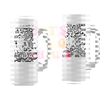 Lets Go Ghouls Spooky Season Halloween Trick Or Treat Retro Coffee Mug - Thegiftio