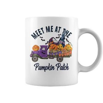 Meet Me At The Pumpkin Patch Kids Halloween Truck  Coffee Mug