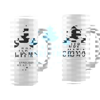 Merry Christmas Happy Holly Day T- Coffee Mug - Thegiftio