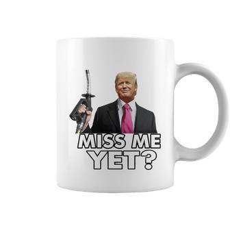 Miss Me Yet Funny Trump Gas Pump Gas Prices Tshirt Coffee Mug - Monsterry DE