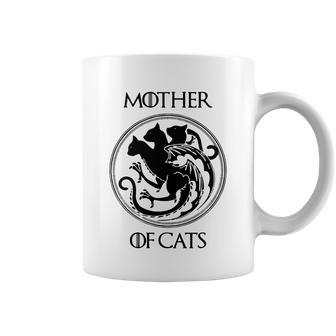 Mother Of Cats Black Cat Coffee Mug - Thegiftio UK