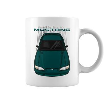 Mustang Gt 1994 To 1998 Sn95 Green Graphic Design Printed Casual Daily Basic Coffee Mug - Thegiftio UK