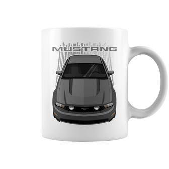 Mustang Gt 2010 To 2012 Grey Graphic Design Printed Casual Daily Basic Coffee Mug - Thegiftio UK