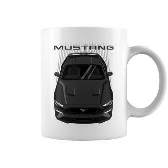Mustang Gt 2018 To 2019 Black Graphic Design Printed Casual Daily Basic Coffee Mug - Thegiftio UK