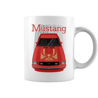 Mustang King Cobra 1978 Red Graphic Design Printed Casual Daily Basic Coffee Mug - Thegiftio UK