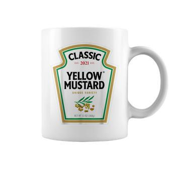 Mustard Ketchup Halloween 2021 Costume Matching Couple Mayo V2 Coffee Mug - Thegiftio UK