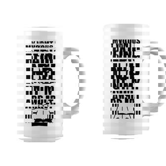 My Workout Is Reading In Bed V3 Coffee Mug - Seseable