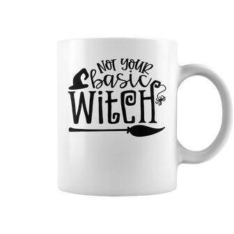 Not Your Basic Witch Witchy Witch Vibes Halloween Costume Coffee Mug - Seseable