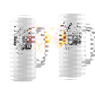 Nurse Cute Health Worker Halloween Nursing Funny Halloween Coffee Mug - Thegiftio