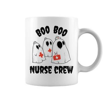 Nurse Halloween Boo Boo Crew Cute Ghosts Pediatric Rn Sweatshirt Coffee Mug - Thegiftio UK