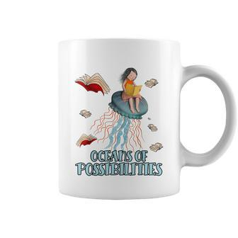 Oceans Of Possibilities Summer Reading 2022 Librarian Tshirt Coffee Mug - Monsterry CA