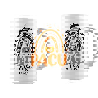 Pacu Nurse Rainbow Pacu Nursing Pumpkin Halloween Costume Coffee Mug - Thegiftio