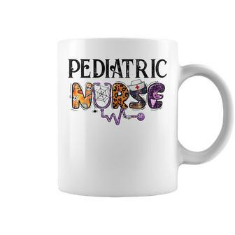 Pediatric Nurse Halloween Party Costume Nurse Squad Gifts V2 Coffee Mug - Thegiftio UK