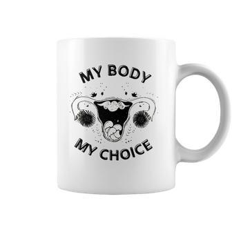 Pro-Choice Texas Women Power My Uterus Decision Roe Wade Coffee Mug | Mazezy