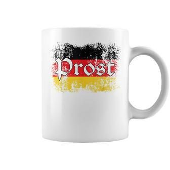 Prost German Flag Retro 2022 Oktoberfest For Men Women Coffee Mug - Thegiftio UK