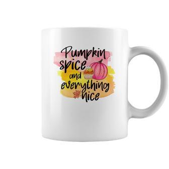 Pumpkin Spice And Everything Spice Fall Coffee Mug - Seseable