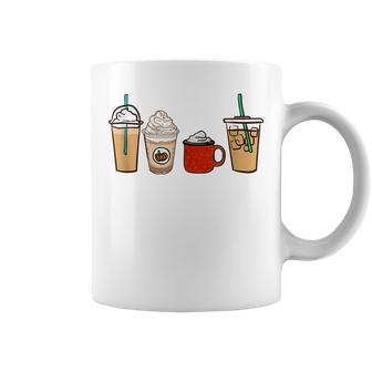 Pumpkin Spice Women Fall Sweater Pumpkin Latte Drinks V3 Coffee Mug - Thegiftio UK