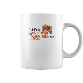 Pumpkin Spices And Everything Nice Fall Season Coffee Mug