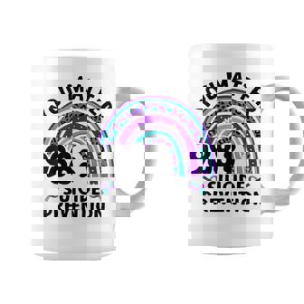Rainbow You Matter 988 Suicide Prevention Awareness Ribbon Coffee Mug - Thegiftio UK